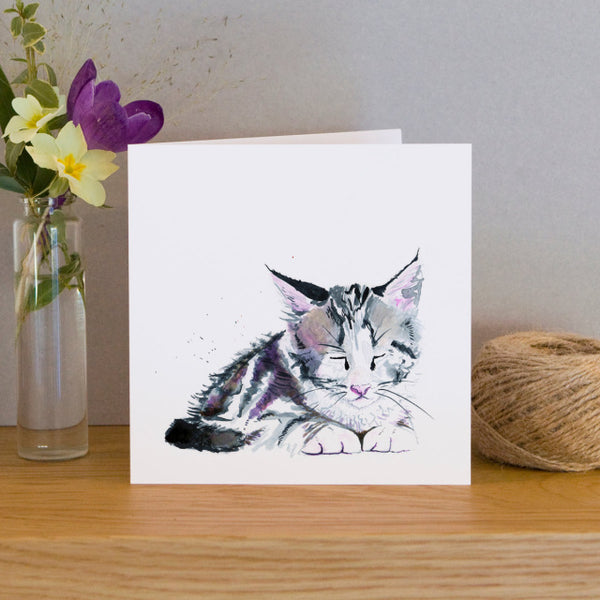 Watercolour Animals Blank Greetings Cards