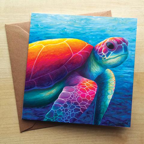 Turtle - Rachel Froud Card