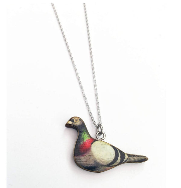 Pigeon necklace , Fen and Co