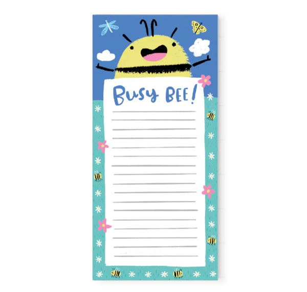 Whale & Bird - Busy Bee To Do List Pad