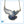 Load image into Gallery viewer, flying pigeon necklace by loadofolbobbins
