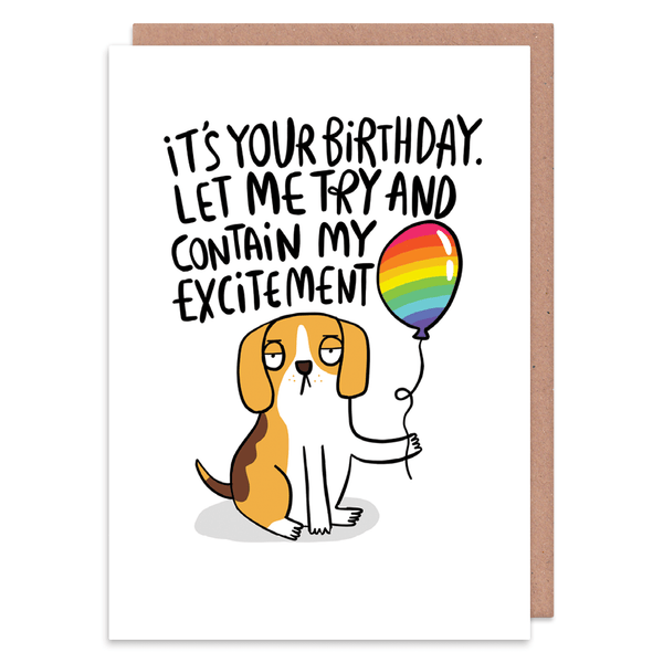 Whale & Bird - Excitement Greeting Card