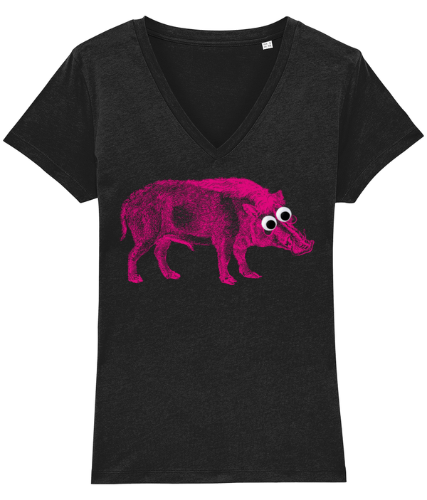 T-shirt - TEGAN V - Googleyhog