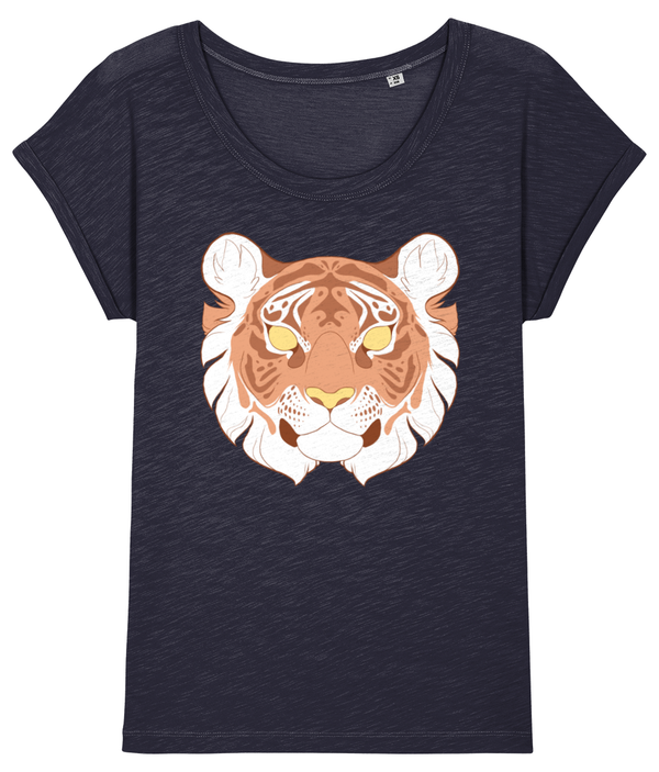 W.A.R. Ladies Lightweight Tee - Golden tiger OFFER! (usual price £26.00)
