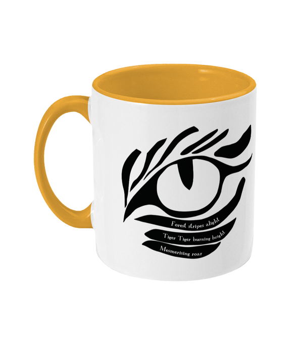 Two Toned Mug tiger tiger mug