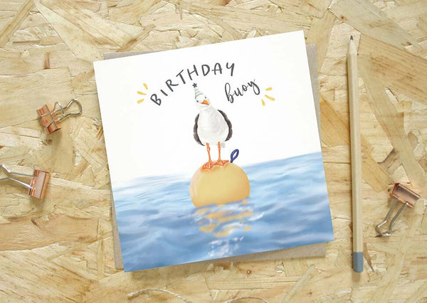 'Birthday Buoy' Card by Every Goose