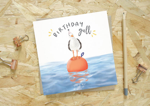 'Birthday Gull' Card by Every Goose