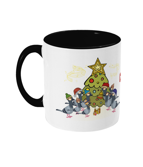 Two Toned Personalised Christmas mug