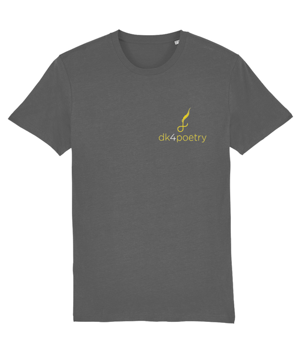 small dk4 poetry logo tee