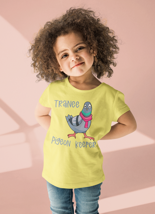Mini Creator trainee pigeon keeper grey text