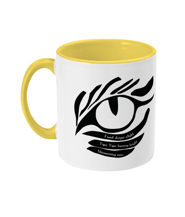 Two Toned Mug tiger tiger mug
