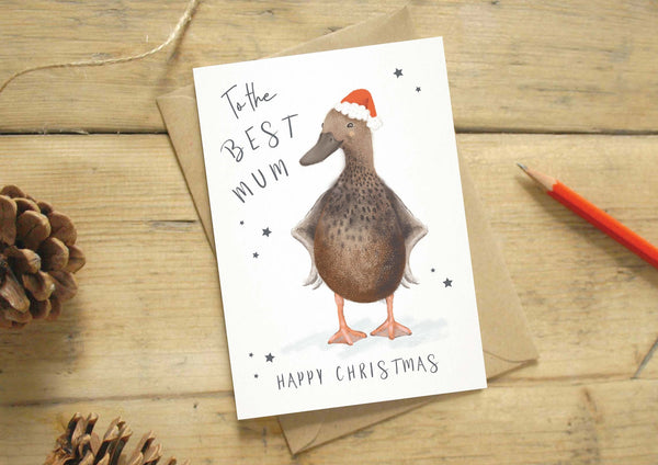 Christmas Card - Duck Mom - Every Goose