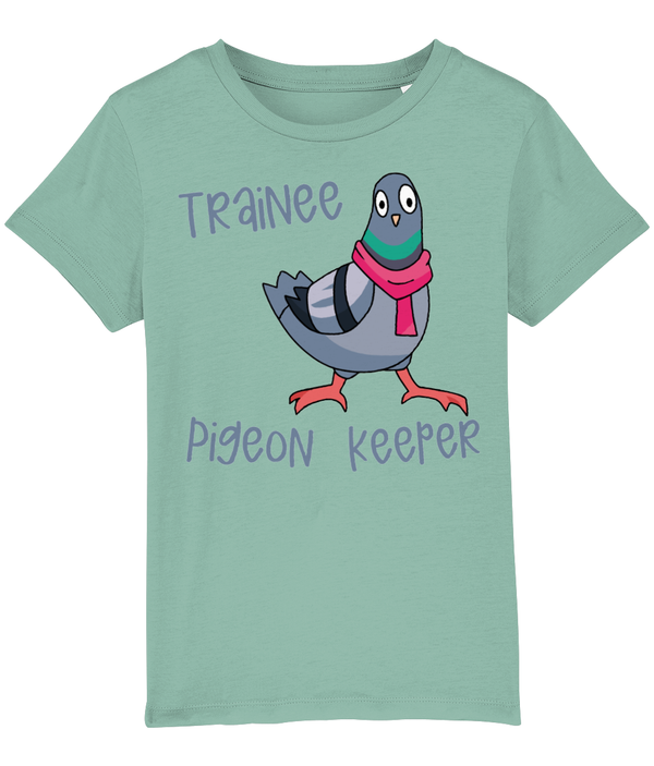 Mini Creator trainee pigeon keeper grey text