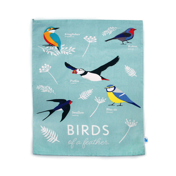 Half Moon Bay By Design - Tea Towel - RSPB (Birds)