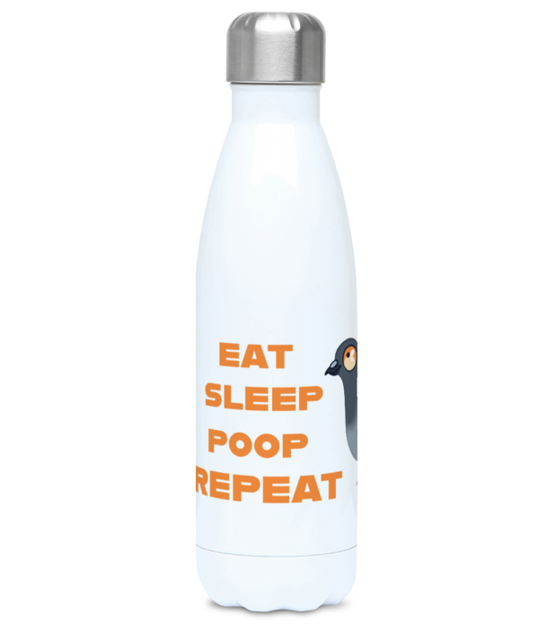 500ml Water Bottle eat sleep poop repeat LGP