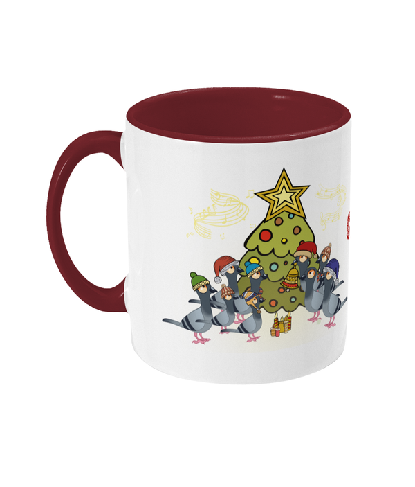 Two Toned Mug lisas personalied christmas mug