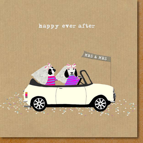 Sally Scaffardi Design - Wedding Card (Mrs & Mrs)