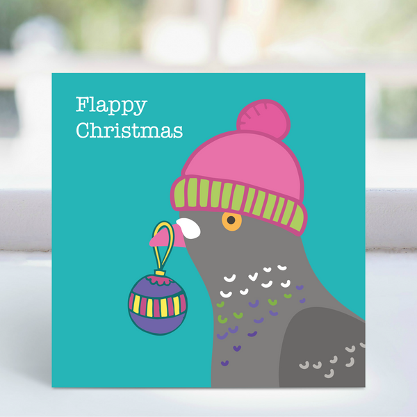 Flappy Christmas - Baubles Christmas Cards