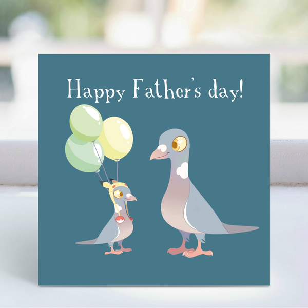 Happy Father's Day- David the Pigeon-   LGP