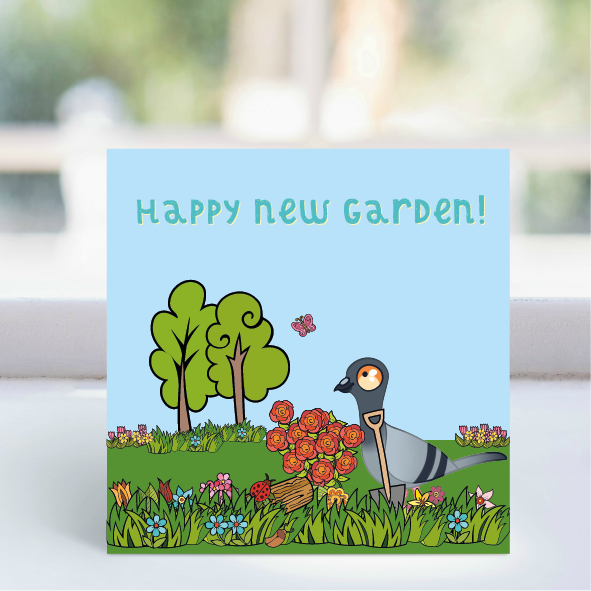 Happy New Garden Card LGP