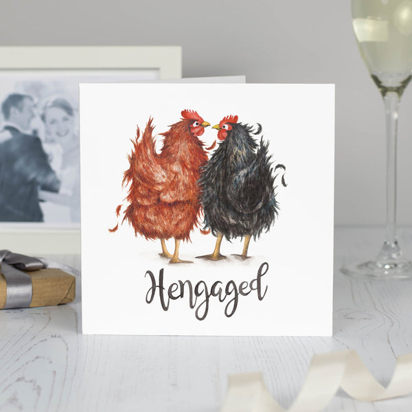 'Hengaged ' Card