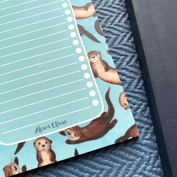 Notepad  'Otters'