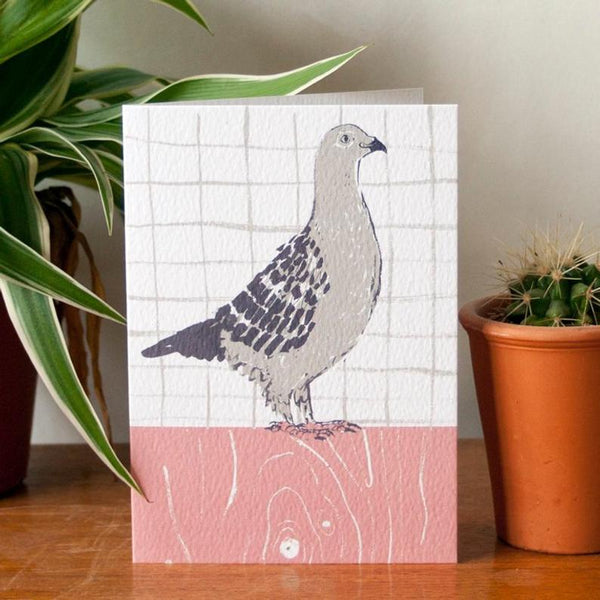 Pigeon Greeting Card - Thundercliffe Press