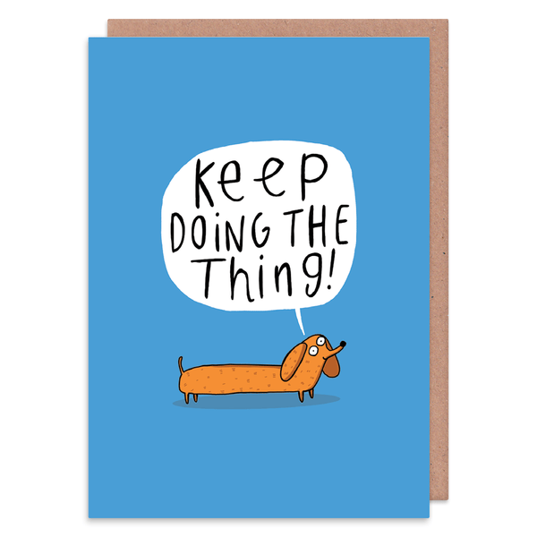 Keep doing the thing! - Whale and Bird