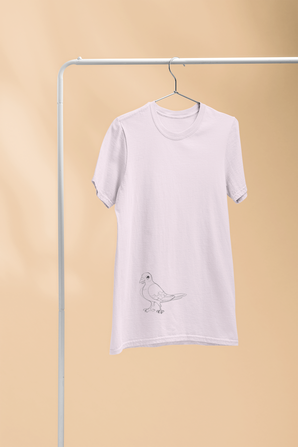 Sketch Pigeon, Friends of the Flock- Adults Tee