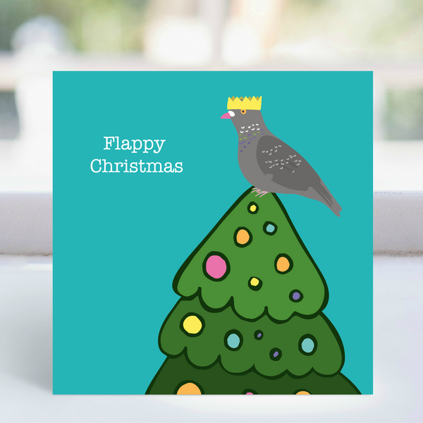 Happy Christmas - Tree Christmas card