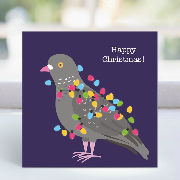 Happy Christmas - Lights Christmas card