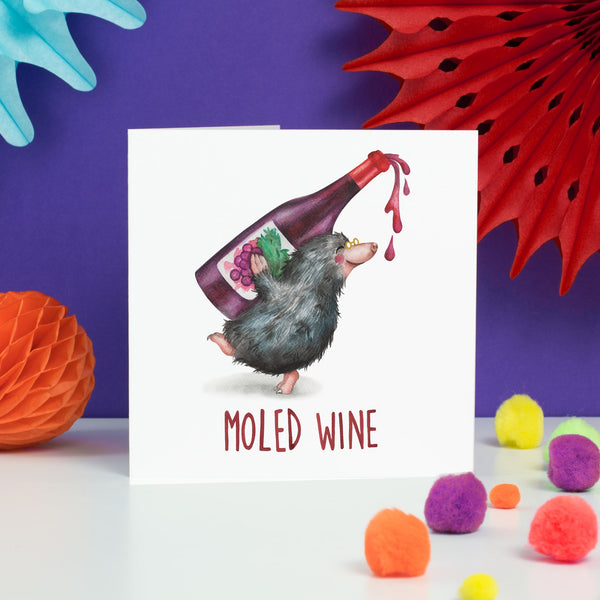 Moled Wine - Citrus Bunn Christmas Card