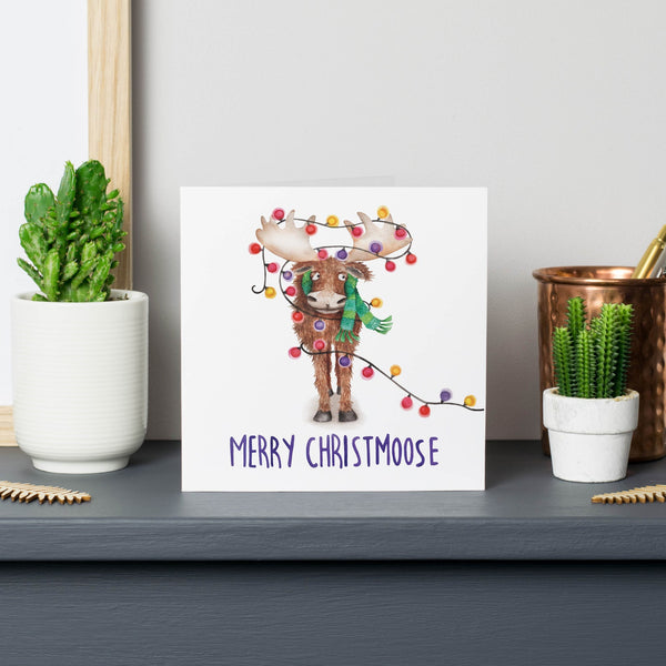 Merry Christmoose - Citrus Bunn Christmas Card