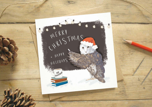Christmas Card - Ow Teacher  - Every Goose