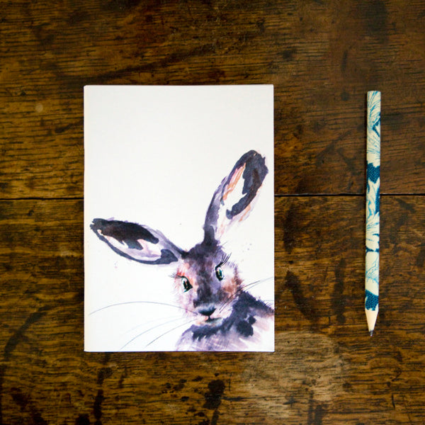 Notebook - recycled paper - Kate Moby  - Hare