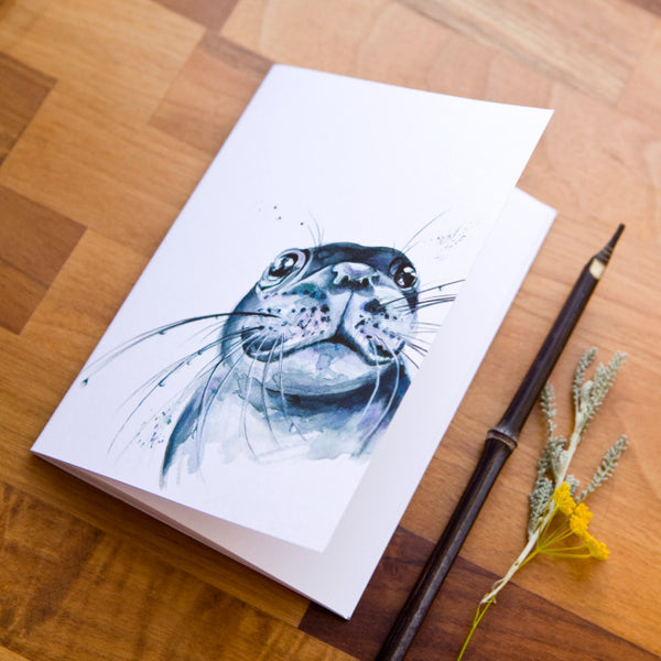 Notebook - recycled paper - Kate Moby  - Seal