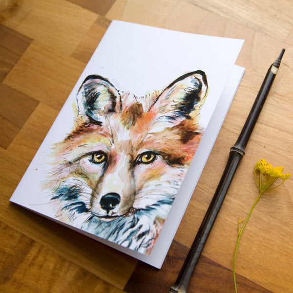 Notebook - recycled paper - Kate Moby  - Fox