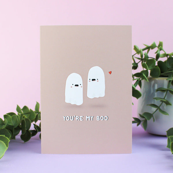 You're my Boo!   - Jam Triangles Card